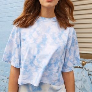 the fifth label VICE T-SHIRT blue tie dye